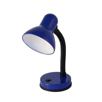 CHARLESTON: Blue table lamp with E27 socket