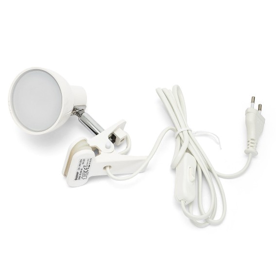 CHARLY: 24-LED-Spot mit Klemme, weiß, 360 lm, 5 W