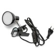 CHARLY: 24 LED spot with clip, black, 360Lm 5W