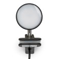 CHARLY: 24 LED spot with clip, black, 360Lm 5W