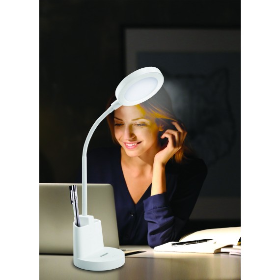 7-W-LED-Schreibtischlampe mit...