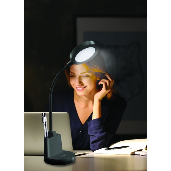 7-W-LED-Schreibtischlampe mit...