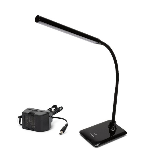 SLIM: Lampada da scrivania LED 6W, nera....
