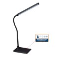 SLIM: Lampada da scrivania LED 6W, nera. Interruttore "touch"