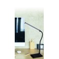 SLIM: Lampada da scrivania LED 6W, nera. Interruttore "touch"