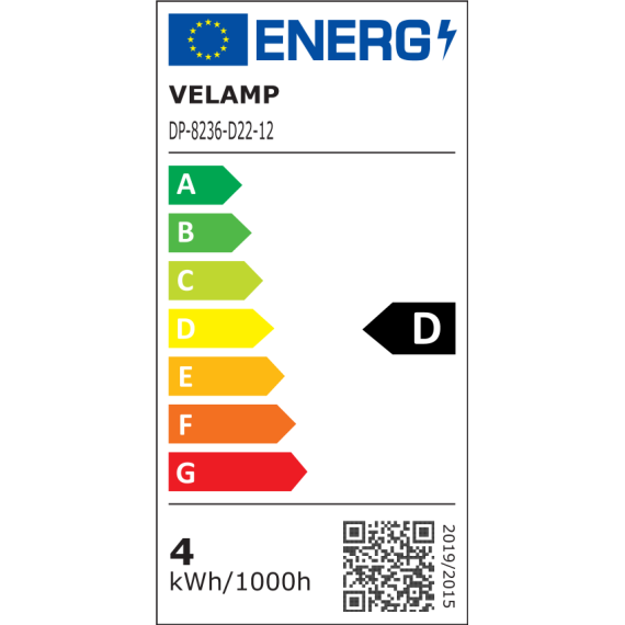SLIM: Lampada da scrivania LED 6W, nera....