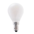 Opal Filament LED Bulb, P45 Sphere, 4W/470lm, E14 Base, 6500K
