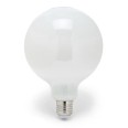 LED Opal filament bulb, Globo G125, 22W/3650lm, E27 base, 6500K