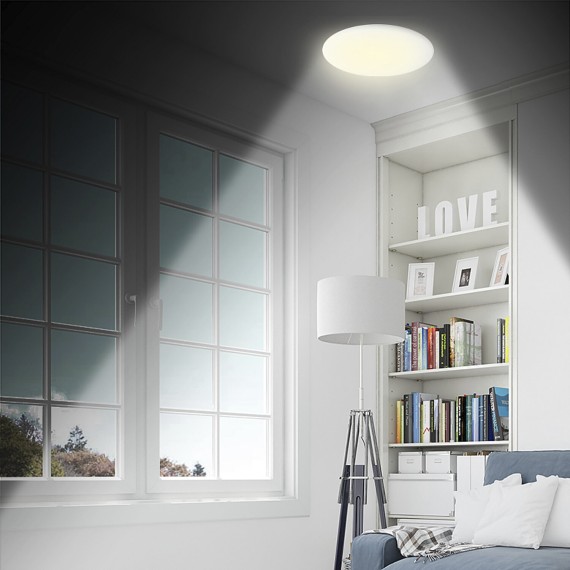 VIRGO: Plafoniera LED 24W, 2000 lumen con...