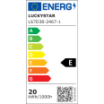 VIRGO: Plafoniera LED 24W, 2000 lumen con cambio colore, diametro 29cm. IP54. Bianco
