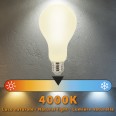 Opal Filament LED Bulb, Drop A75, 16W/2300lm, E27 Base, 4000K