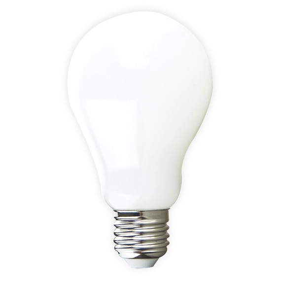 Opal Filament LED Bulb, Drop A68, 13W/1800lm,...