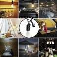RETRO: LED-Glühlampe mit Kabel – Warmes Licht