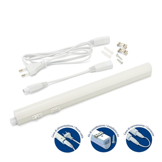 DURANDAL : Bande LED T5 4W 31 cm avec 26 LED et...