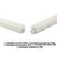 Reglette sotto pensile LED, 10W, lunghezza 87,3 cm, con interruttore. CCT: 3 colori di luce selezionabili