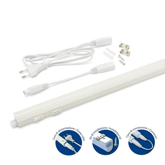 Reglette sotto pensile LED, 10W, lunghezza 87,3...