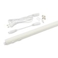 Éclairage sous meuble LED, 14 W, longueur 117,3 cm, avec interrupteur. Température de couleur : 3 couleurs sélectionnables.