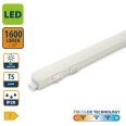 Éclairage sous meuble LED, 14 W, longueur 117,3 cm, avec interrupteur. Température de couleur : 3 couleurs sélectionnables.