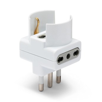 3-way adapter: 1 Schuko 10/16A socket + 2 10/16A sockets.... 2