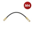 Testa flessibile guida-curve in trefolo. Per sonde tiracavi Ø 3, 4 e 5mm. Filettatura M5