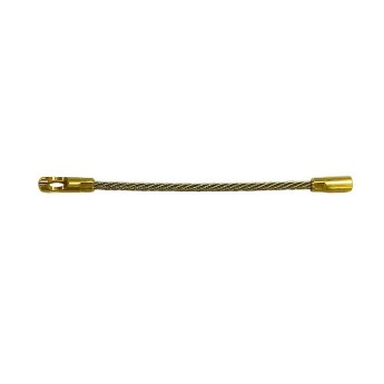 Flexible stainless steel head. For cable pulling probes...