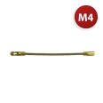 Flexible stainless steel head. For cable pulling probes with diameters of 3, 4, and 5 mm.
