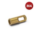 Pulling eyelet. For cable pulling probes Ø 3, 4 and 5 mm.