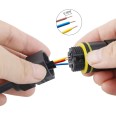 Conector de unión impermeable de 3 pines, IP68