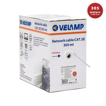 CAT5E FTP network cable 305m in pull box 2