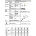 Câble réseau CAT5E UTP de 305 m en boîte de tirage