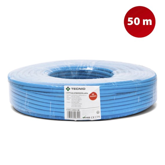 Cavo di rete CAT6 UTP 50mt in matassa
