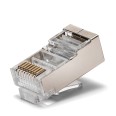 50 CAT6 FTP Crimp Connectors - Shielded