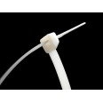 Fascette bianche in nylon 2,5x150 - 100pz