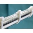 Fascette bianche in nylon 2,5x150 - 100pz