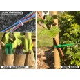 Green nylon cable ties 2.5x100 - 100pcs
