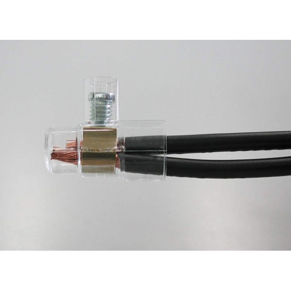 4mm2 single-pole terminals, 10-pole strip