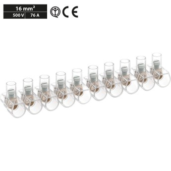 16mm2 single-pole terminals, 10-pole strip 2