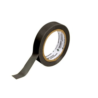 PVC electrical tape, 0.13mm thick, 15mm x 10m. Black