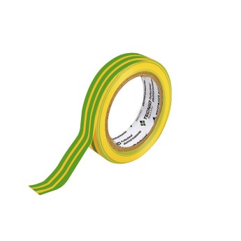 PVC electrical tape, 0.13mm thick, 19mm x 25m. Yellow and...