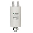 Starting capacitor for electric motors, 450V, capacity: 2µF, 4 pin / M8