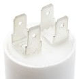 Condensatore di spunto per motori elettrici, 450V, capacità: 4µF, 4 pin / M8