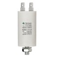 Starting capacitor for electric motors, 450V, capacity: 6µF, 4 pin / M8