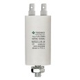 Condensatore di spunto per motori elettrici, 450V, capacità: 10µF, 4 pin / M8