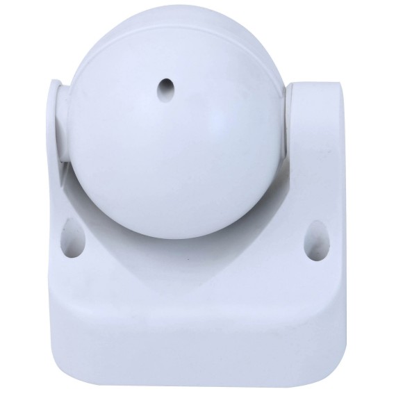 Détecteur de mouvement compact IP44. Blanc.