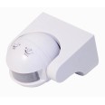 Détecteur de mouvement compact IP44. Blanc.