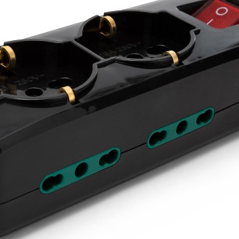 6-way power strip: 2 Schuko sockets + 4 dual-purpose... 2