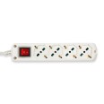 Multiprise avec interrupteur lumineux, 4 prises double usage 16 A, câble de 1,5 m