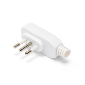 90° Angle Plug, 2P+T, 10A, Space Saving