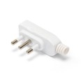 Square Plug, 90°, 2P+T, 16 A, Space Saving