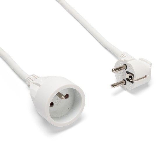 Cable de extensión eléctrico estándar francés,...